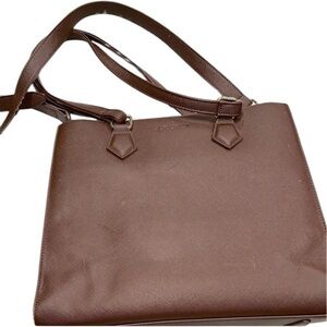 Tactica Brown Leather Handbag